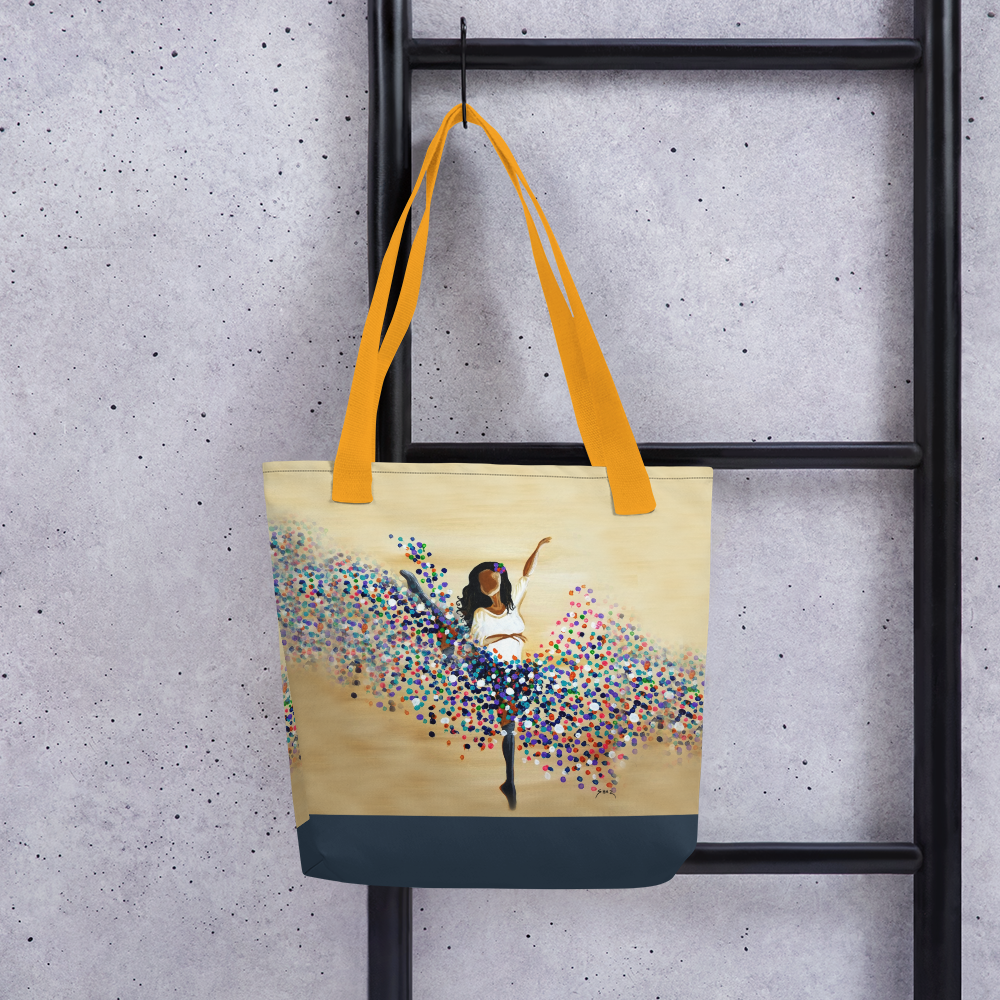 Twirl of Color - Tote Bag
