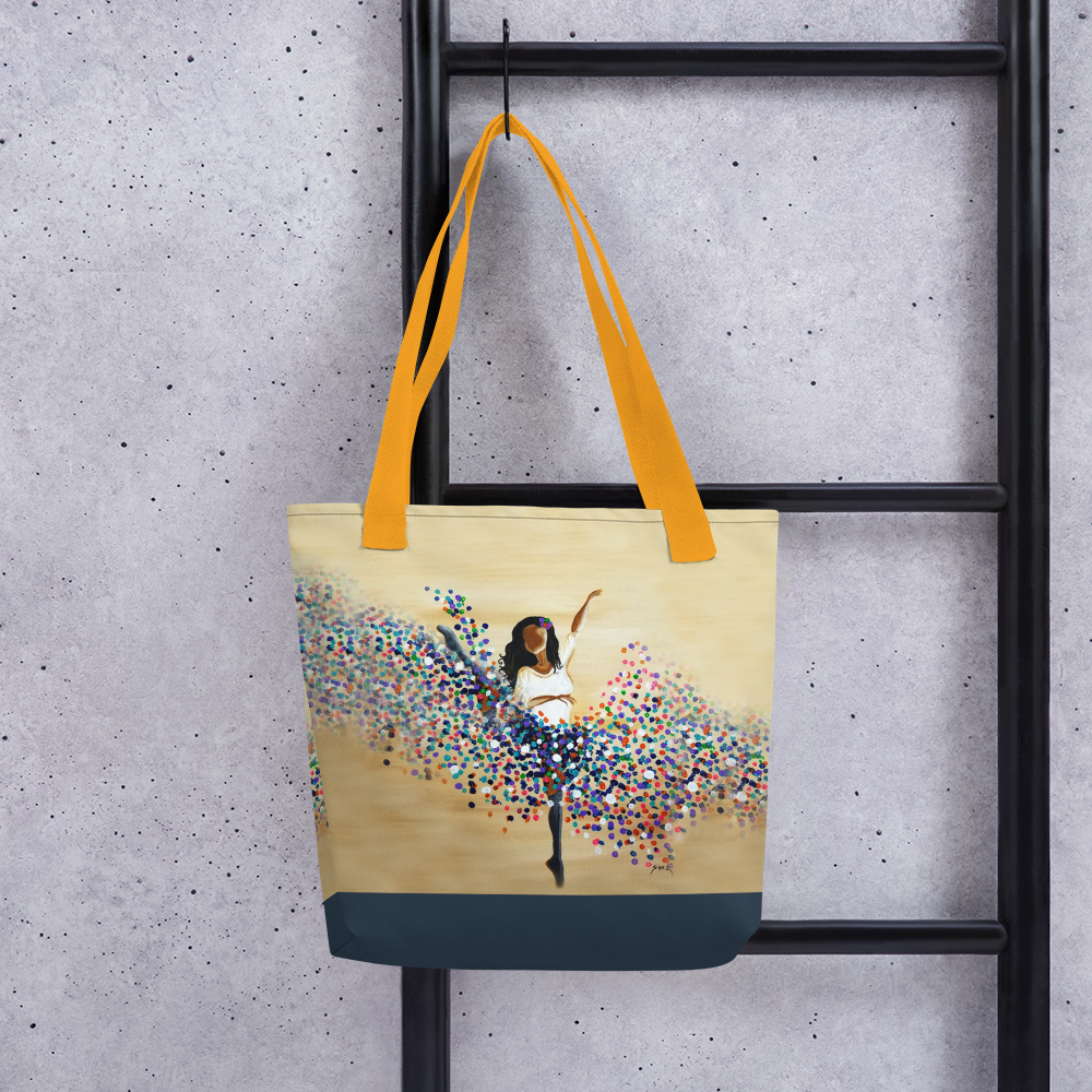 Twirl of Color - Tote Bag