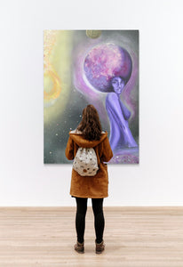 Venus on a Nebula