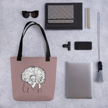 Load image into Gallery viewer, Dusty Rose Tote Bag