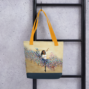 Twirl of Color Tote Bag